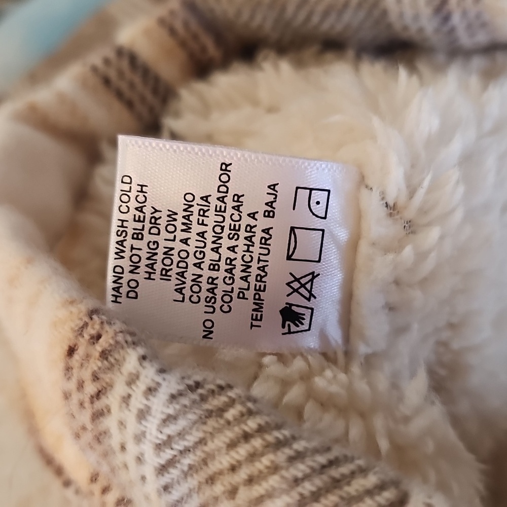 Love Tree Brown Plaid Jacket Size M - Picture 5 of 5